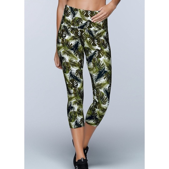 LORNA JANE Vintage Palm Support 7/8 Tights Leggings Size Large?? - Picture 7 of 16